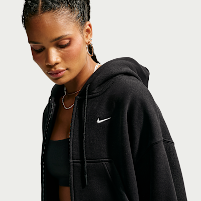 Nike Studio Fleece Medium Weight Women's Oversized Full-Zip